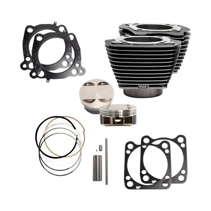 S&S 128" Big Bore Kit For Harley 114" Milwaukee Eight 2017-2022