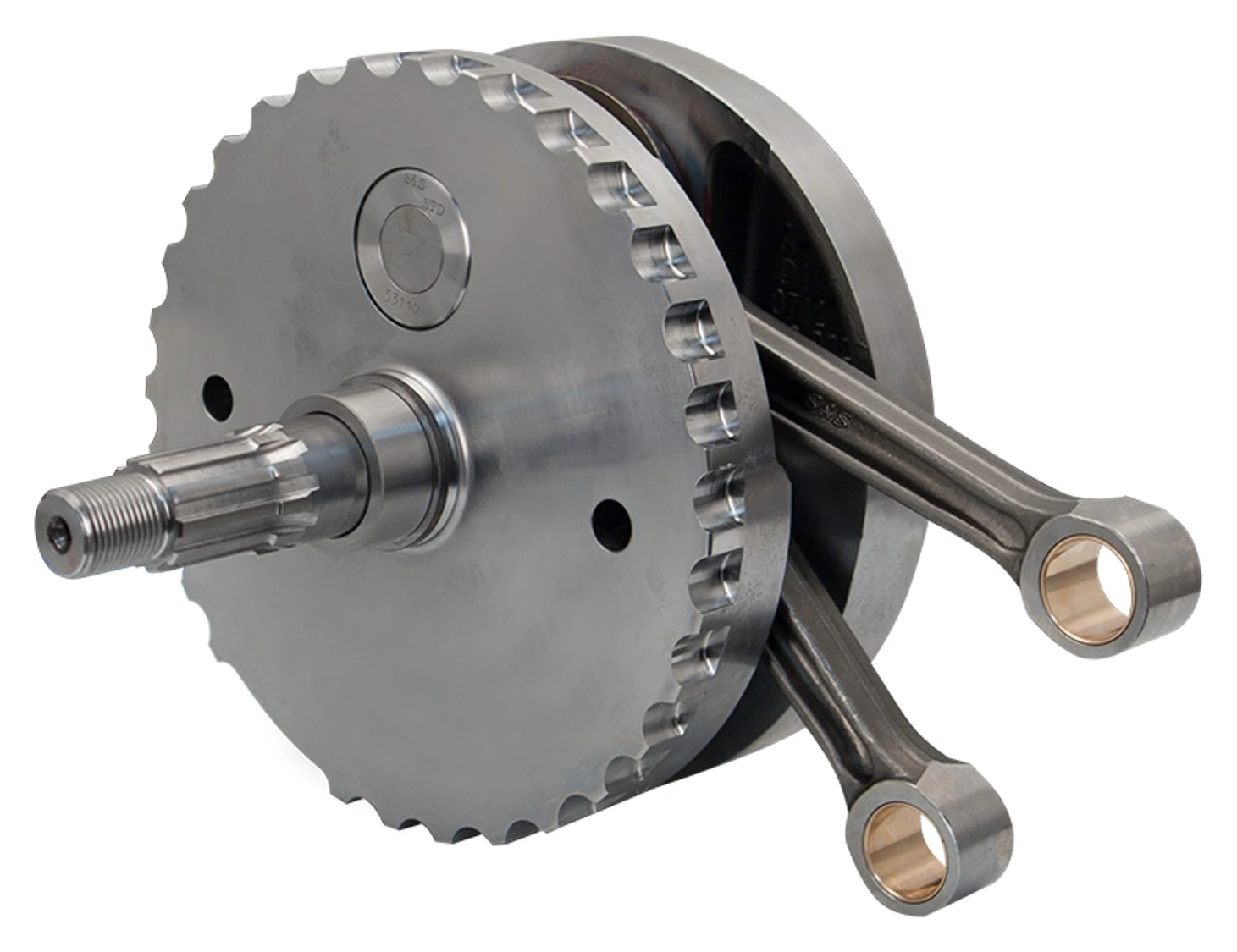 S&S 4-5/8" Stroke Flywheel For Harley Twin Cam