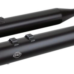 S&S 4" Slash Down Slip-On Mufflers For Harley Touring