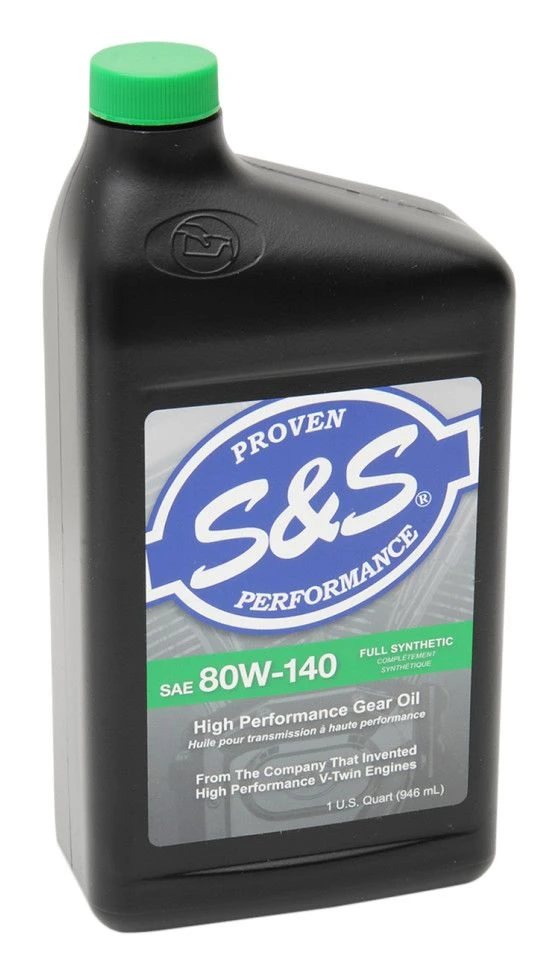 S&S Cycle Premium 80W140 Synthetic V-Twin Gear Oil