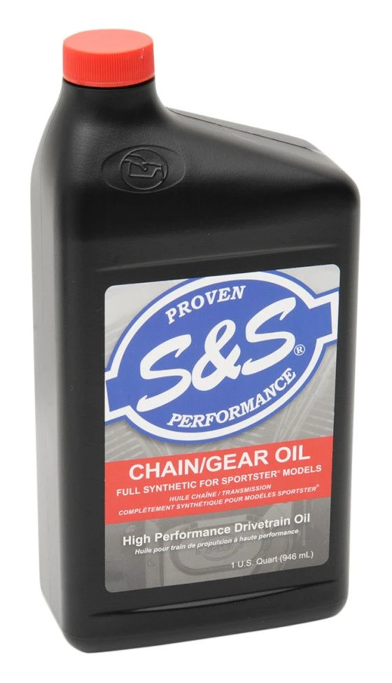 S&S Cycle Premium Synthetic Sportsters Chain Gear Oil