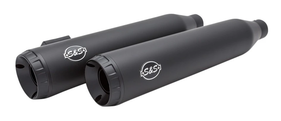 S&S Grand National Slip-On Muffler For Harley