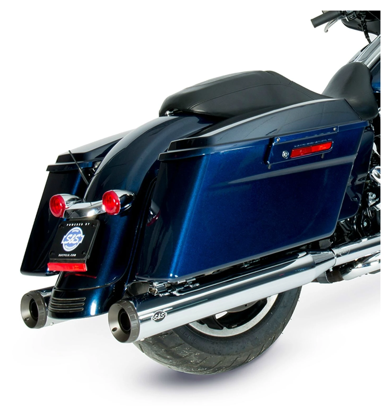 S&S Grand National Slip-On Muffler For Harley - Image 7