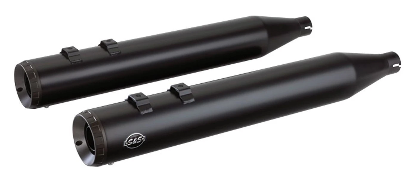S&S Grand National Slip-On Muffler For Harley - Image 2