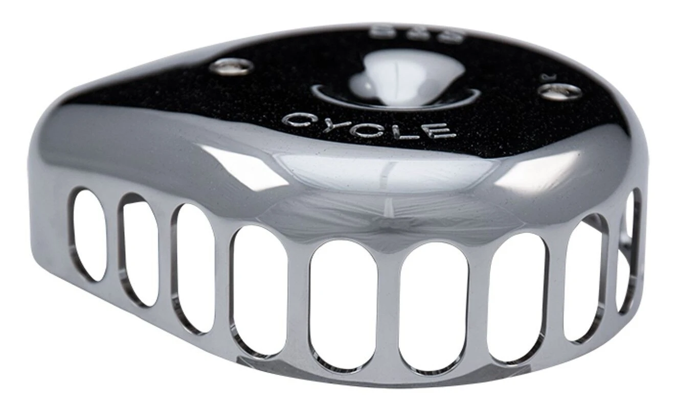 S&S Mini Teardrop Stealth Air Cleaner Cover Chrome [Open Box] - Image 2