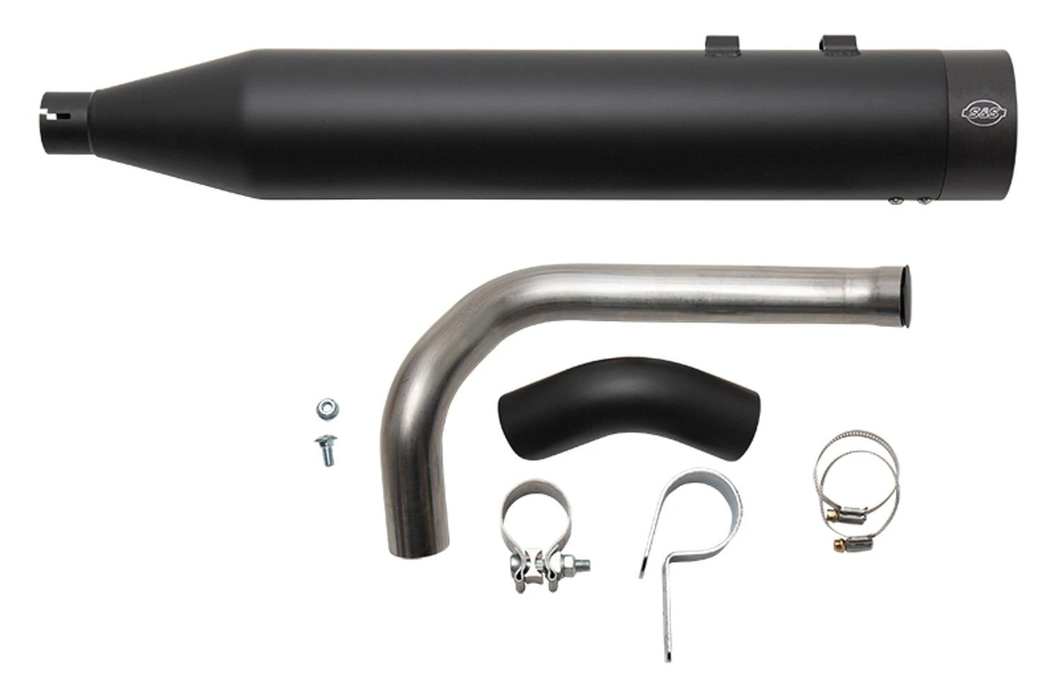 S&S Sidewinder Shadow Pipe For Harley Touring