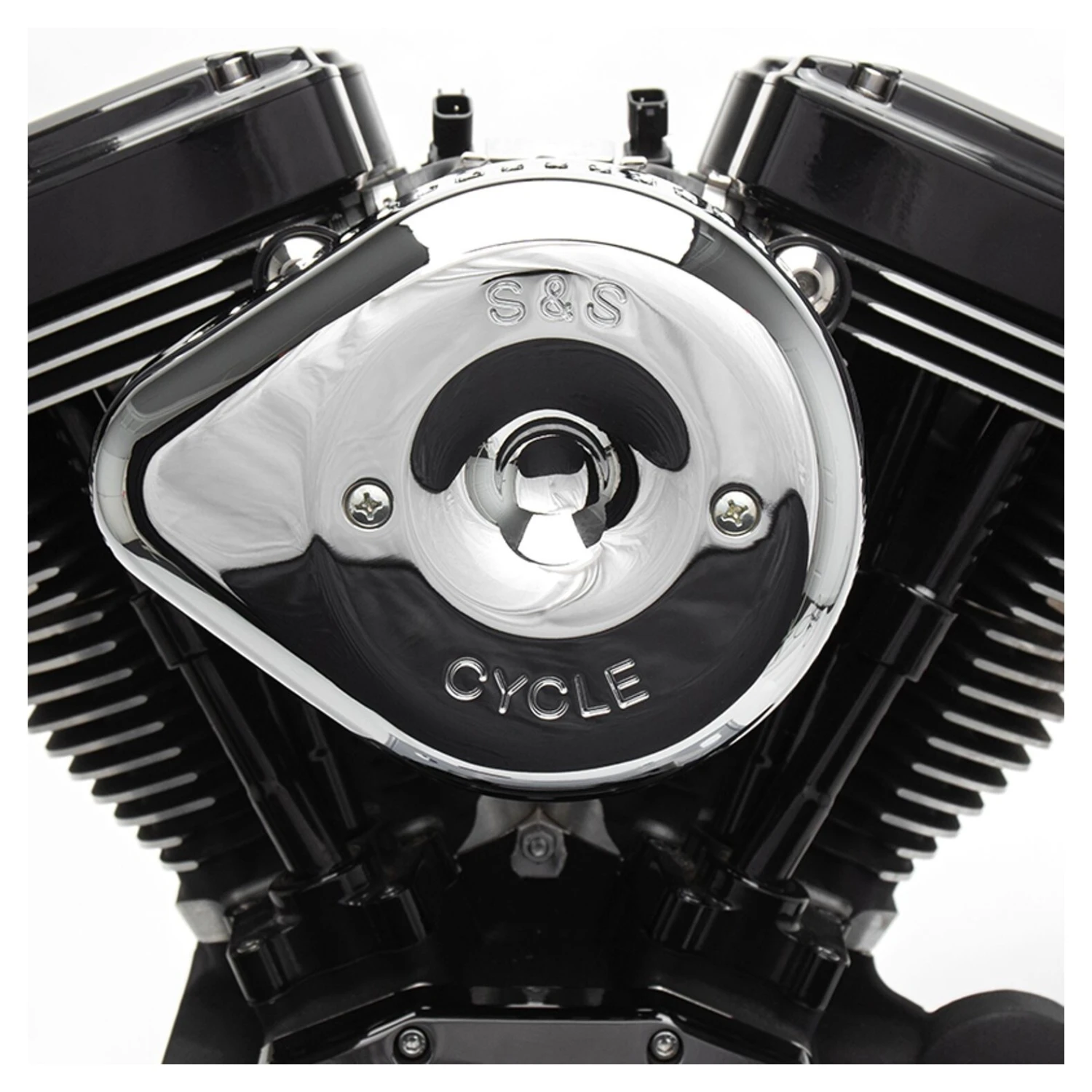 S&S Stealth Slasher Teardrop Air Cleaner Cover - Image 6