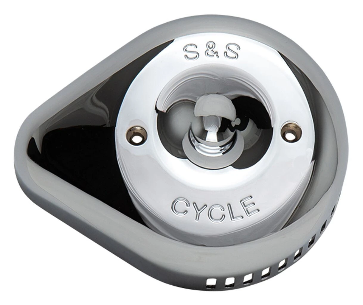 S&S Stealth Slasher Teardrop Air Cleaner Cover - Image 2