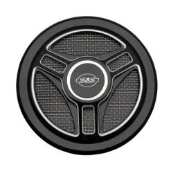 S&S Tri-Spoke Stealth Air Cleaner Cover