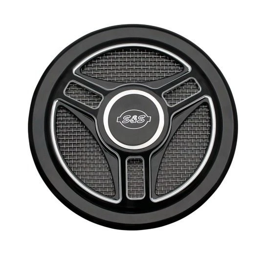 S&S Tri-Spoke Stealth Air Cleaner Cover