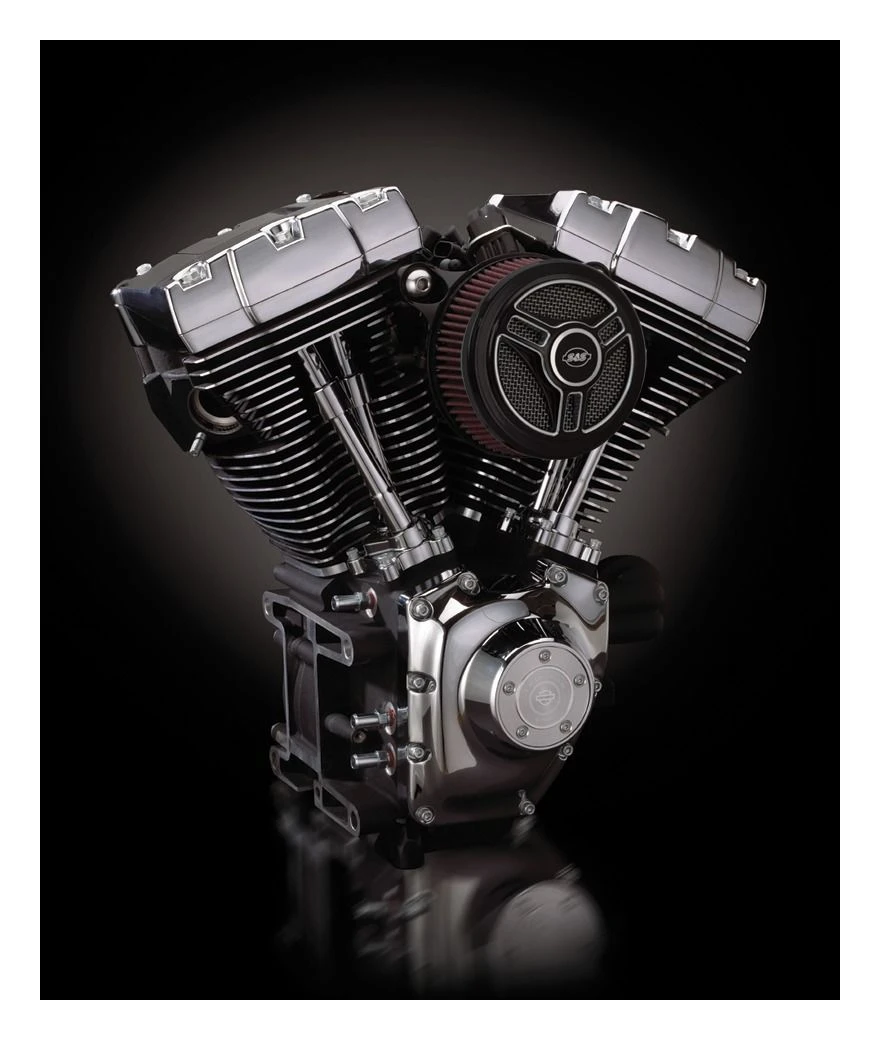 S&S Tri-Spoke Stealth Air Cleaner Cover - Image 2